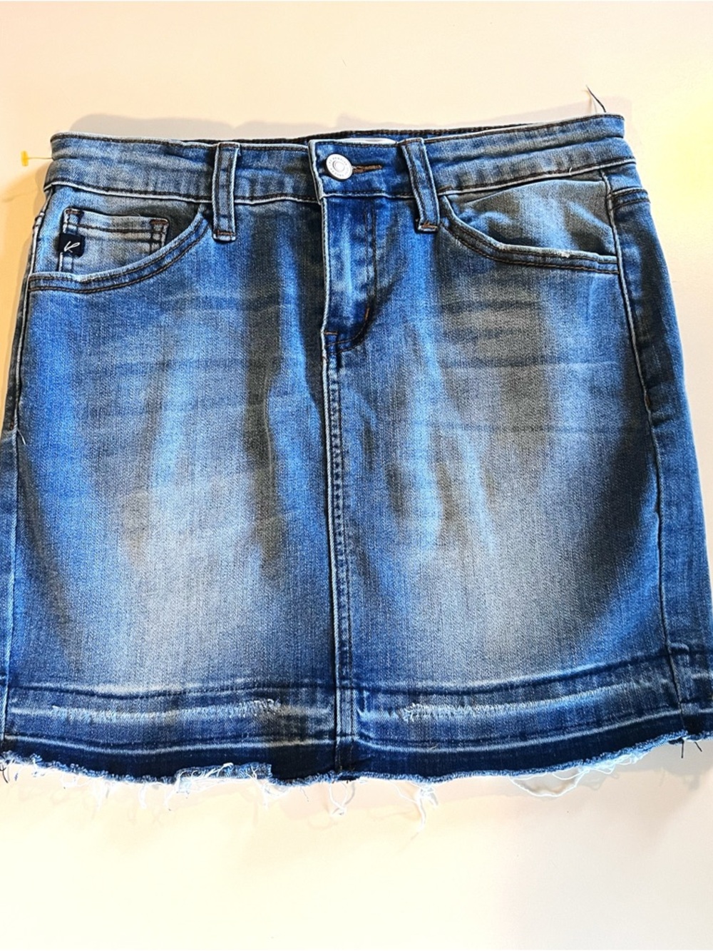NWOT KanCan Women's Denim Skirt 0042